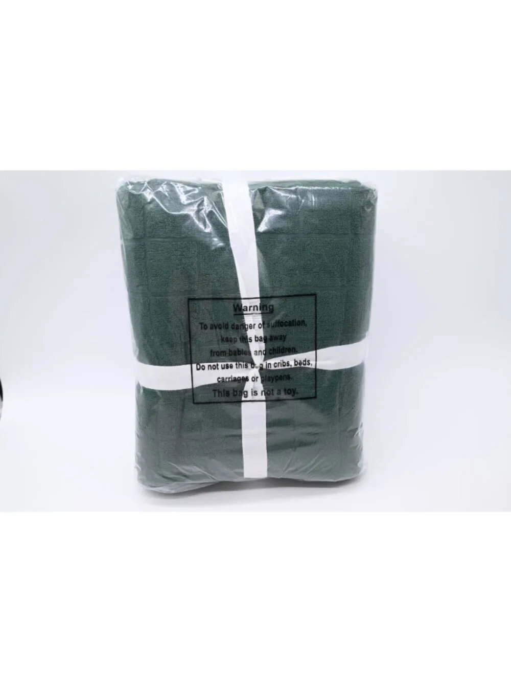 NIP Room Essentials 6 Piece Bath Towel Set Checkered Pattern Green Home Decor